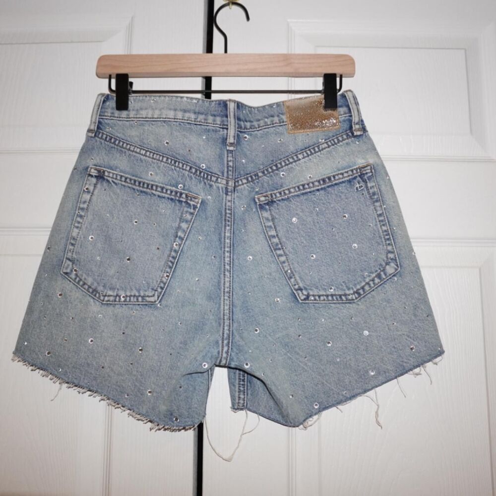 Rag-bone Women's Blue Shorts - Picture 3 of 7